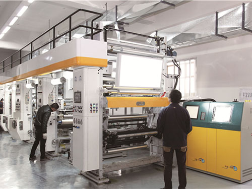 高速全自动电子轴8+1凹印机