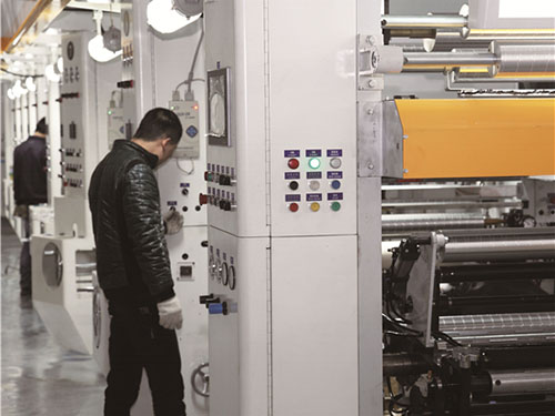 高速全自动电子轴8+1凹印机