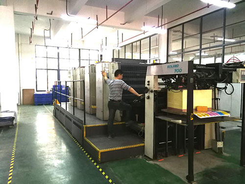 罗兰700四色胶印机